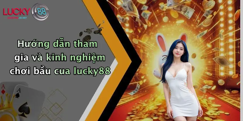 Hướng dẫn tham gia và kinh nghiệm chơi bầu cua lucky88