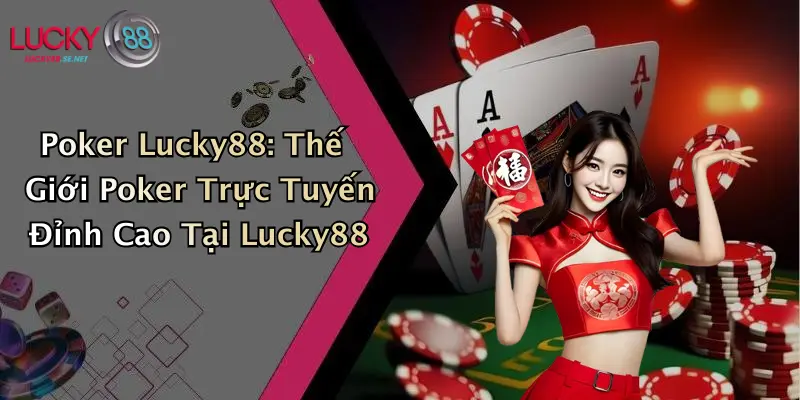 Poker Lucky88: Thế Giới Poker Trực Tuyến Đỉnh Cao Tại Lucky88